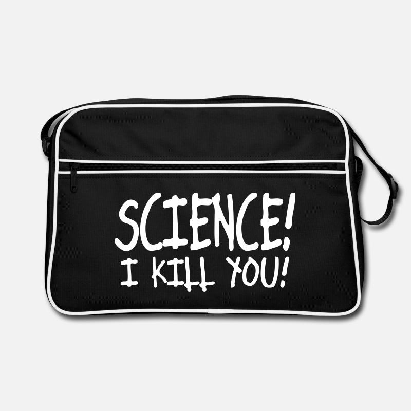science i kill you / silence i kill you Retro Tasche