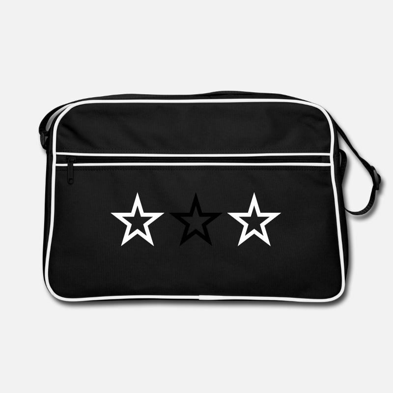 3 ÉTOILES Sac Retro