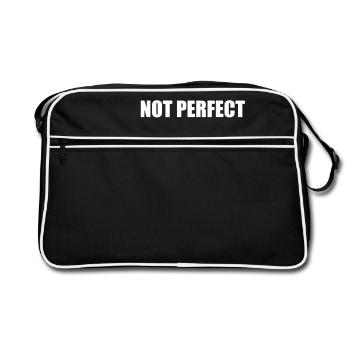awesome - Retro Bag - black/white - Front