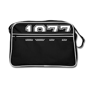 1977 - Retro Bag - black/white - Front