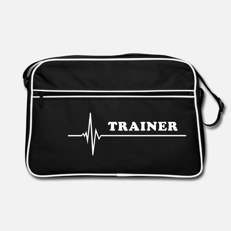 Puls - Trainer - Retro Tasche - Schwarz/Weiß