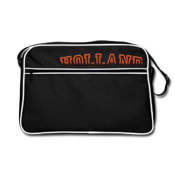 holland - Sac Retro - noir/blanc - Devant