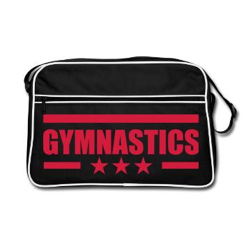 Gymnastics - Sac Retro - noir/blanc - Devant