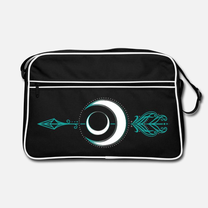 Lune avec flèche Déesse Diana Déesse de la lune Sac Retro