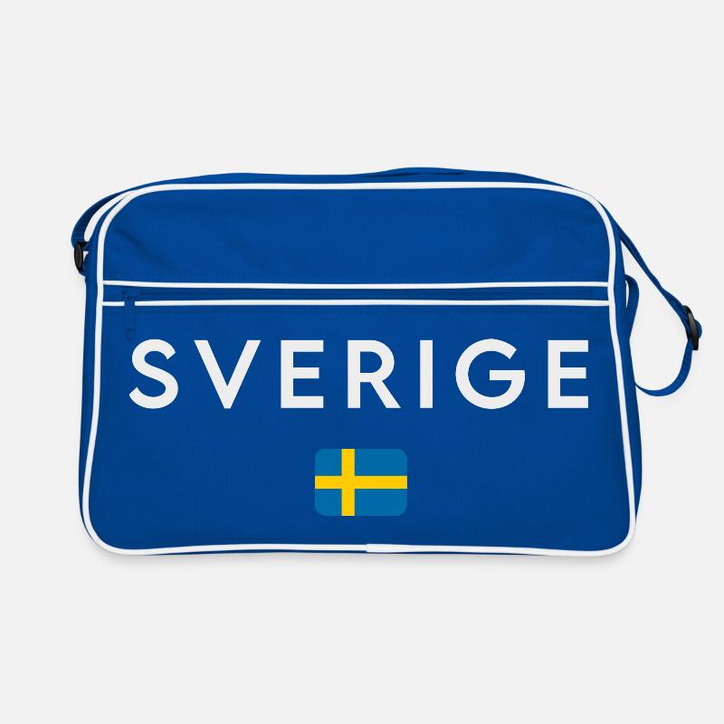 Drapeau de la Suède Sac Retro
