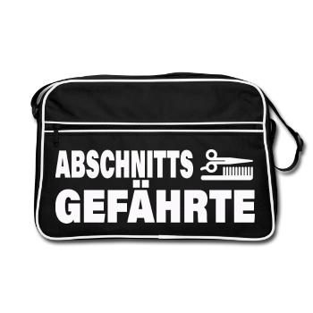 SECTION COMPAGNON - Sac Retro - noir/blanc - Devant