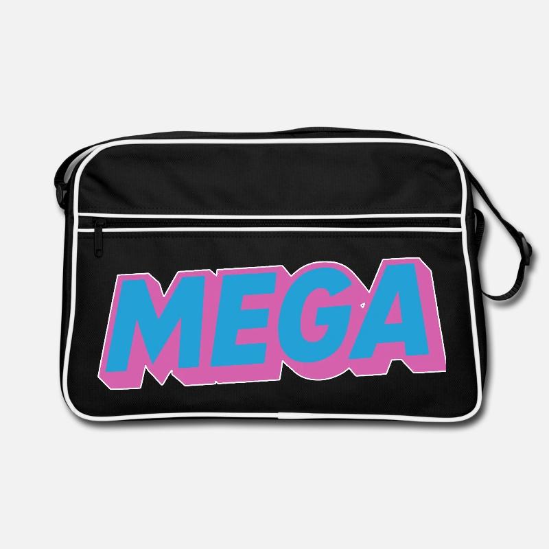Mega lettering oldschoo retro 90s 80s Retro Bag