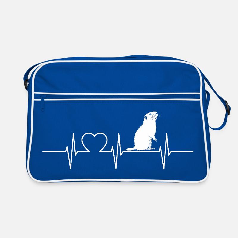 Murmeltiere Murmeltier Retro Tasche
