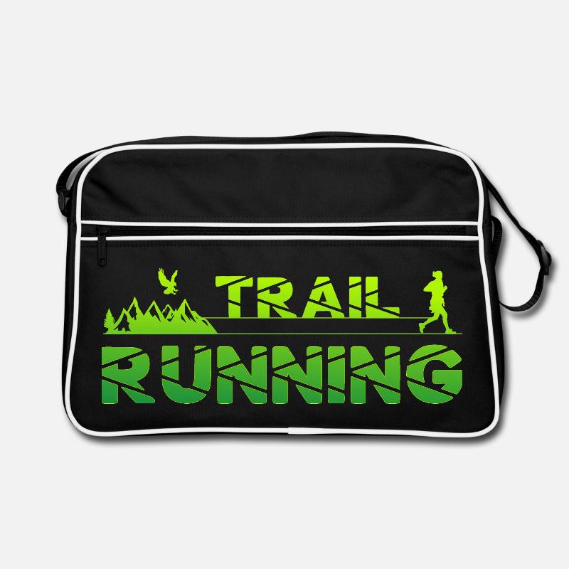 Trail Running Eagle Mountains Forest Shoes Profile Green Retro Bag