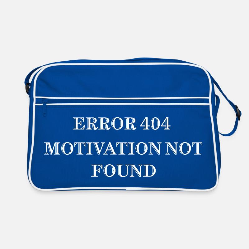 Error 404 – Reason Not Found Retro Bag