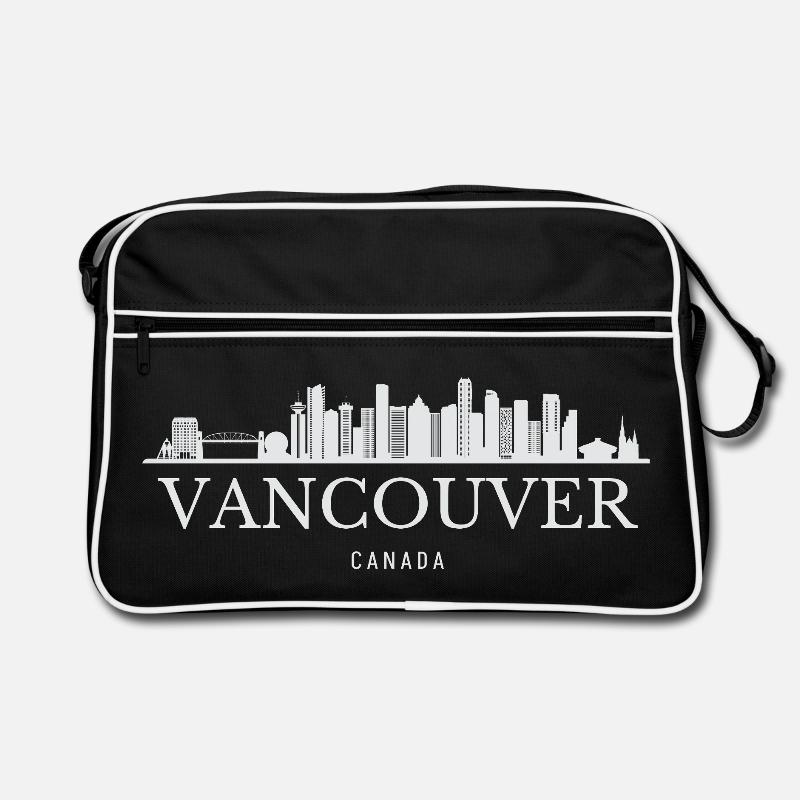 Vancouver Skyline, Vancouver Canada Sac Retro
