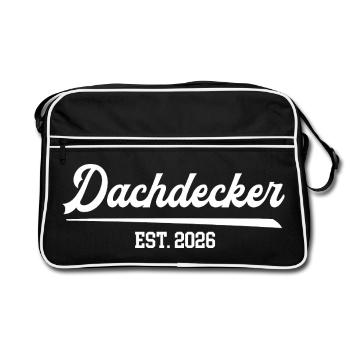 Roofer 2026 Apprenticeship Roofing Apprenticeship - Retro Bag - black/white - Front