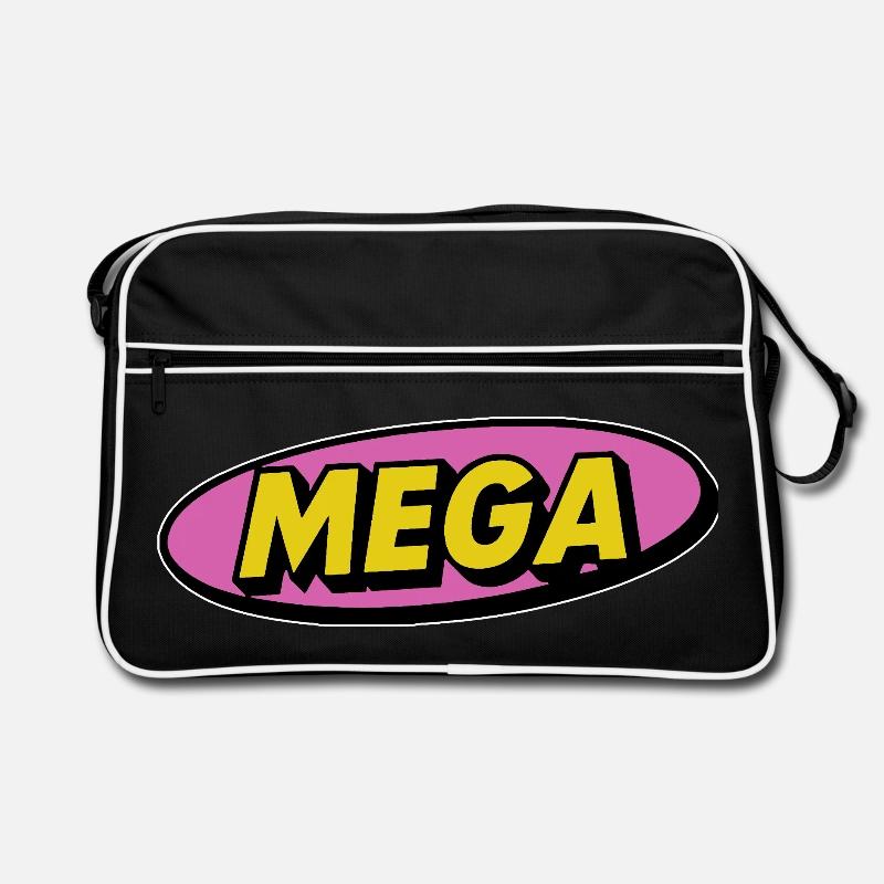 Mot rétro méga comique Sac Retro