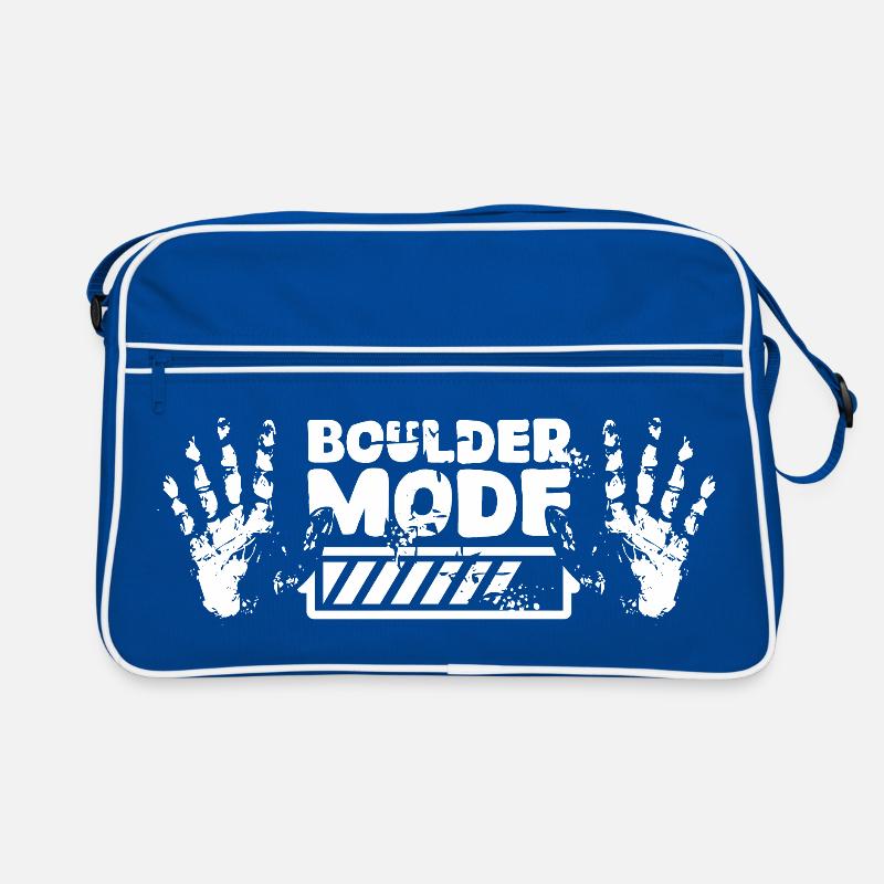 Boulder Chalk loading Main Climber Icon Logo Sac Retro