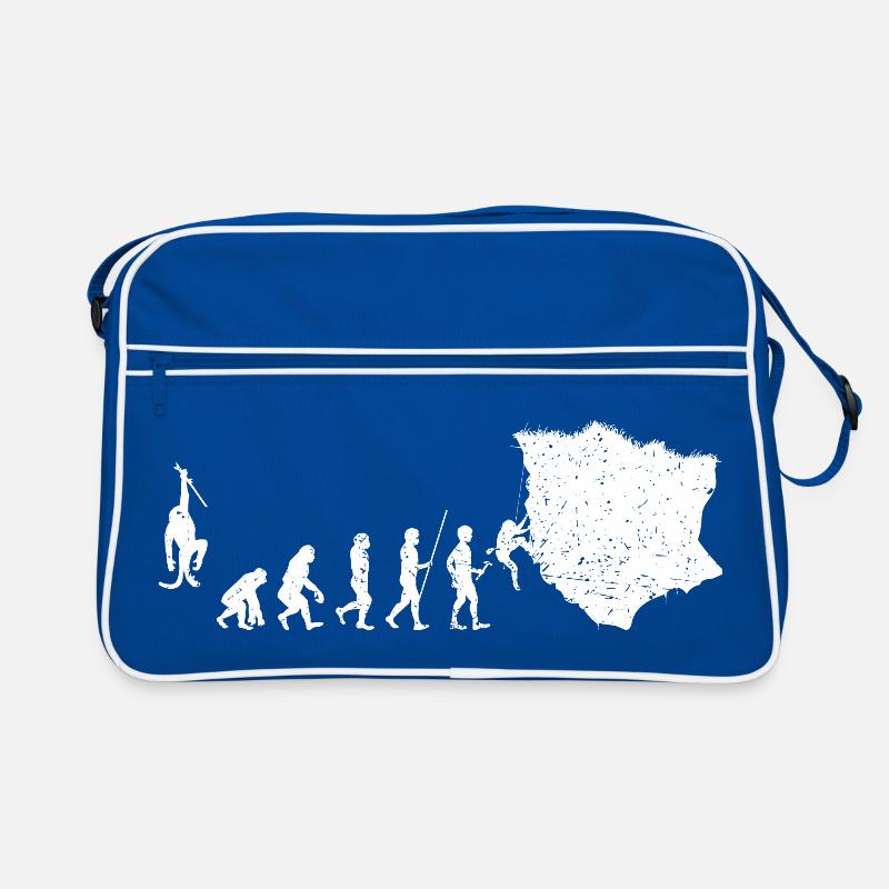 Evolution zur Abenteuer-Silhouette Retro Tasche