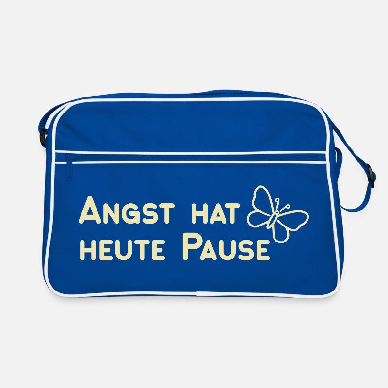 Angst hat heute Pause Retro Tasche