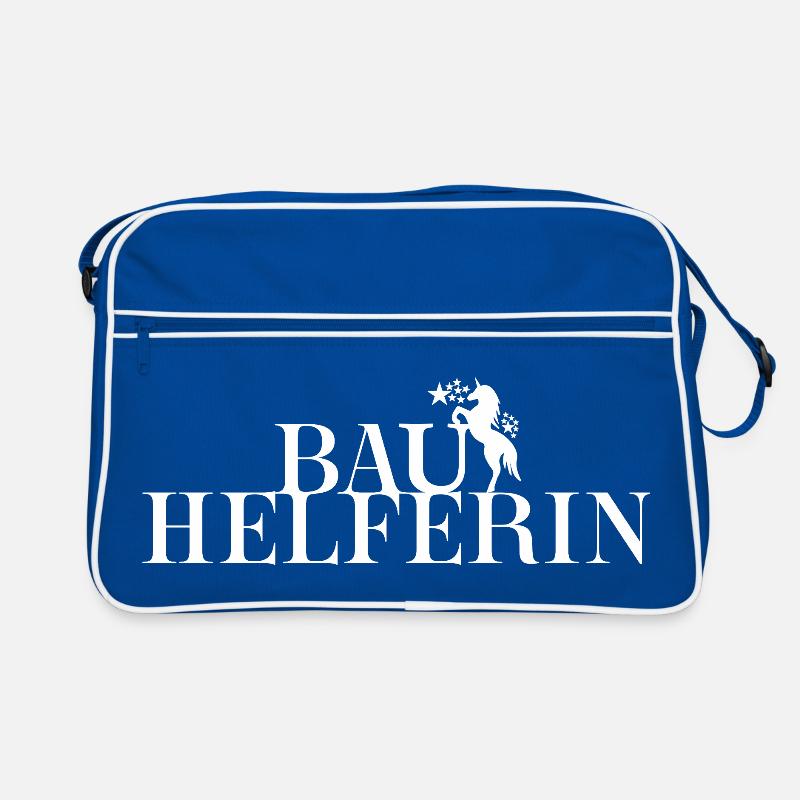 Construction Assistant Topping-out Ceremony House Construction Builder Landlady Retro Bag