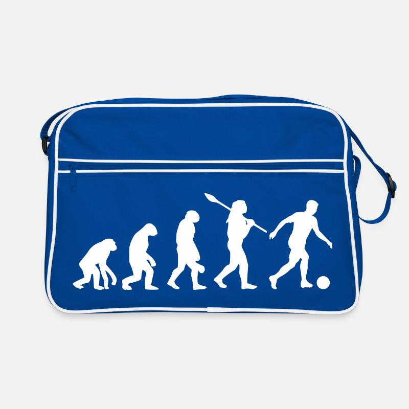 Fußball Evolution | Soccer Evolution Retro Tasche