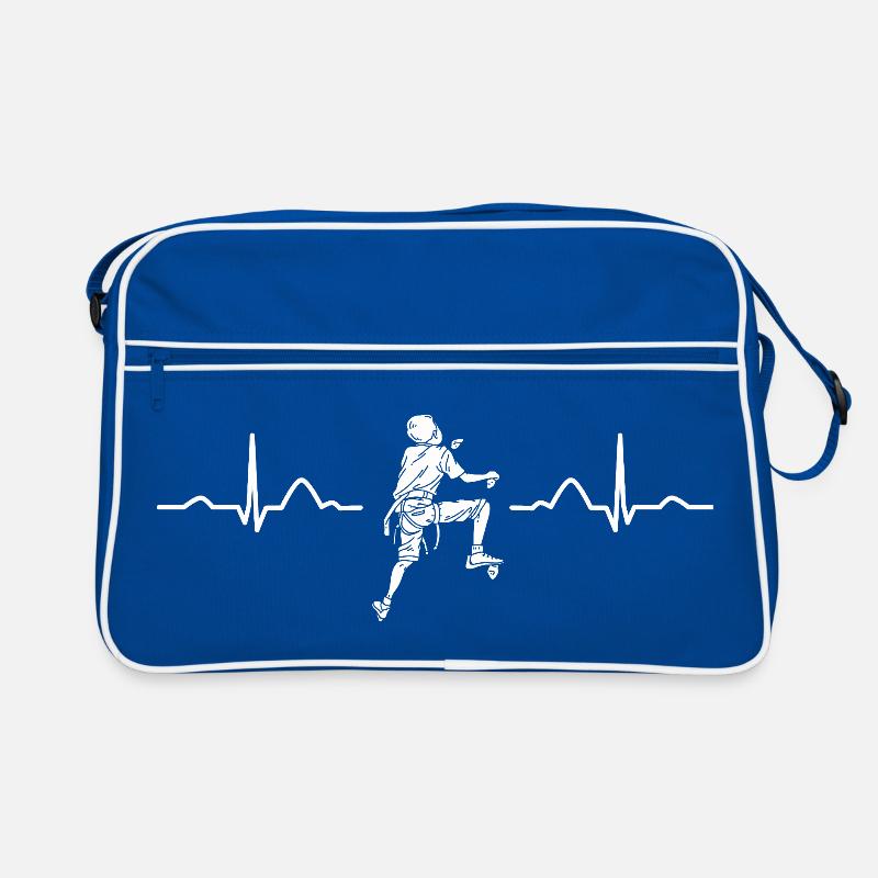 Battement de cœur de Boulderer Bloc Bloc Sac Retro