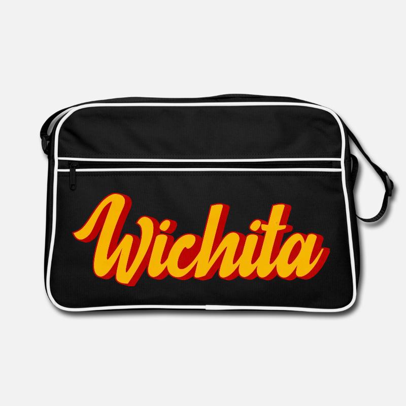 Wichita Script in Sunset Shadow Retro Tasche