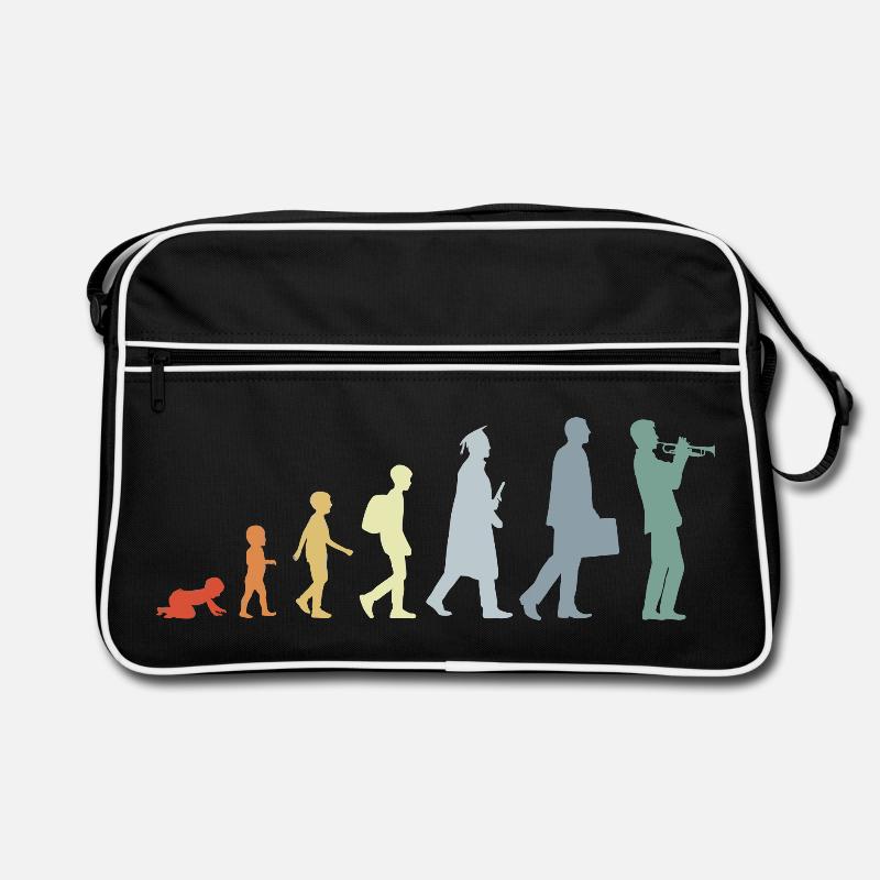 Trompeter Lebenszyklus Retro Tasche