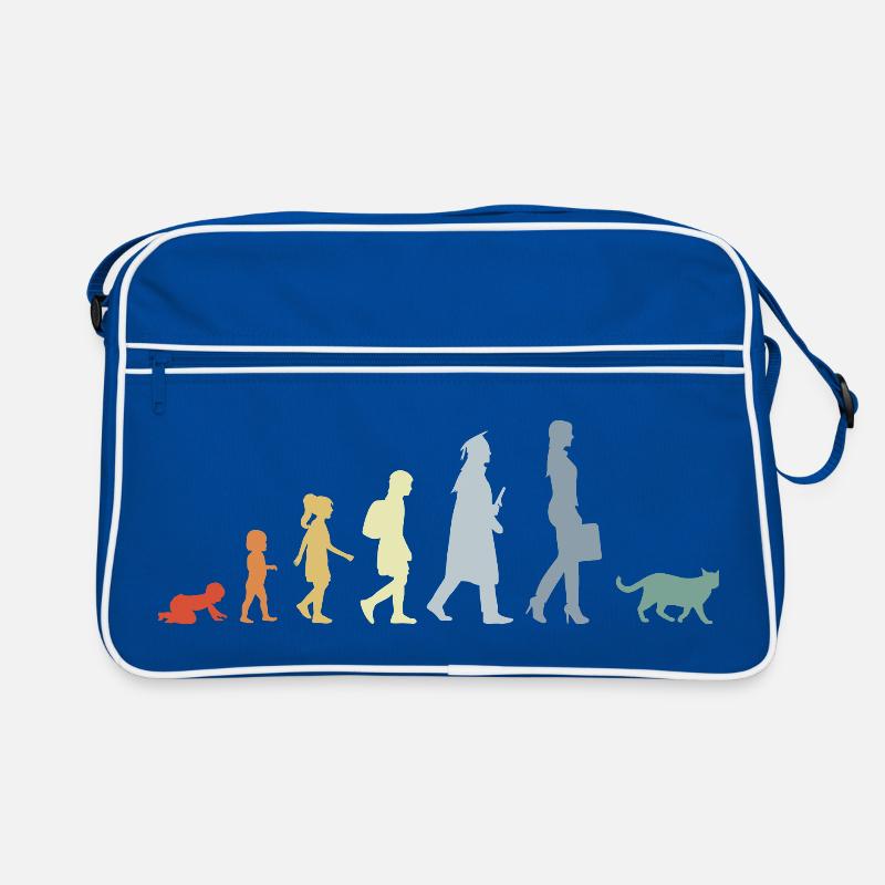 Evolution of a cat lover Retro Bag