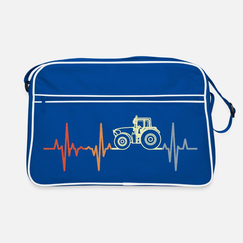 Retro Traktor EKG Retro Tasche