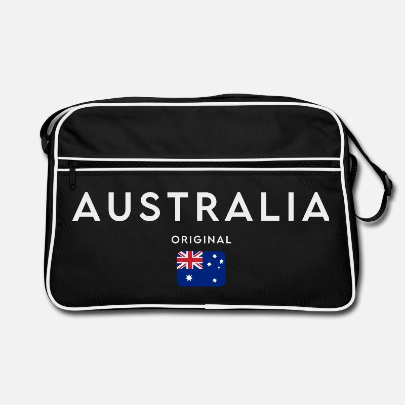 Australian flag, Australian pride Retro Bag