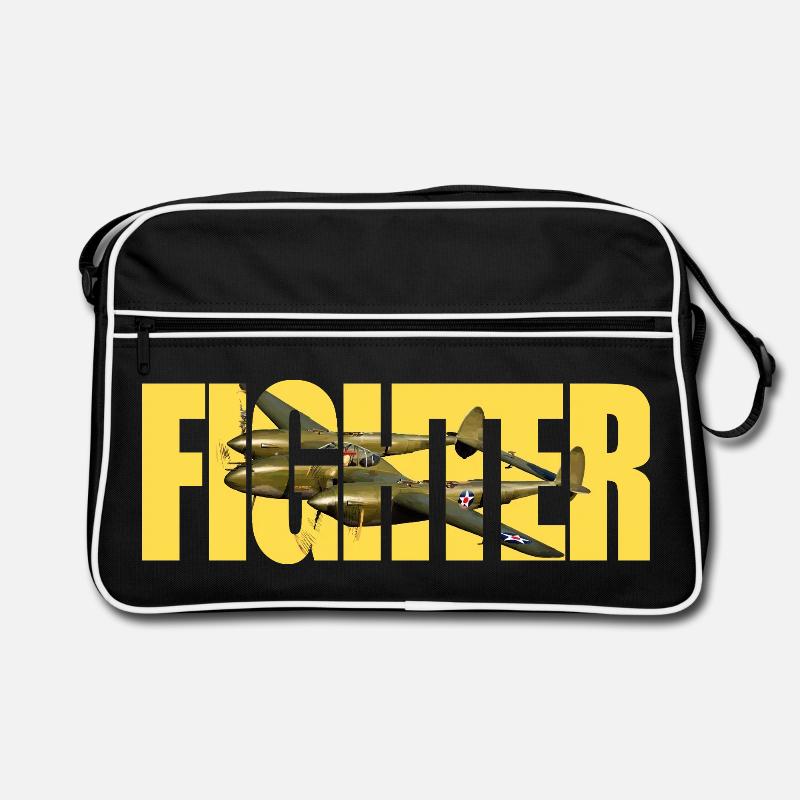 Fighter P-38 Lightning Retro Tasche