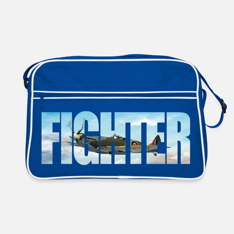Fighter Spitfire Retro Tasche
