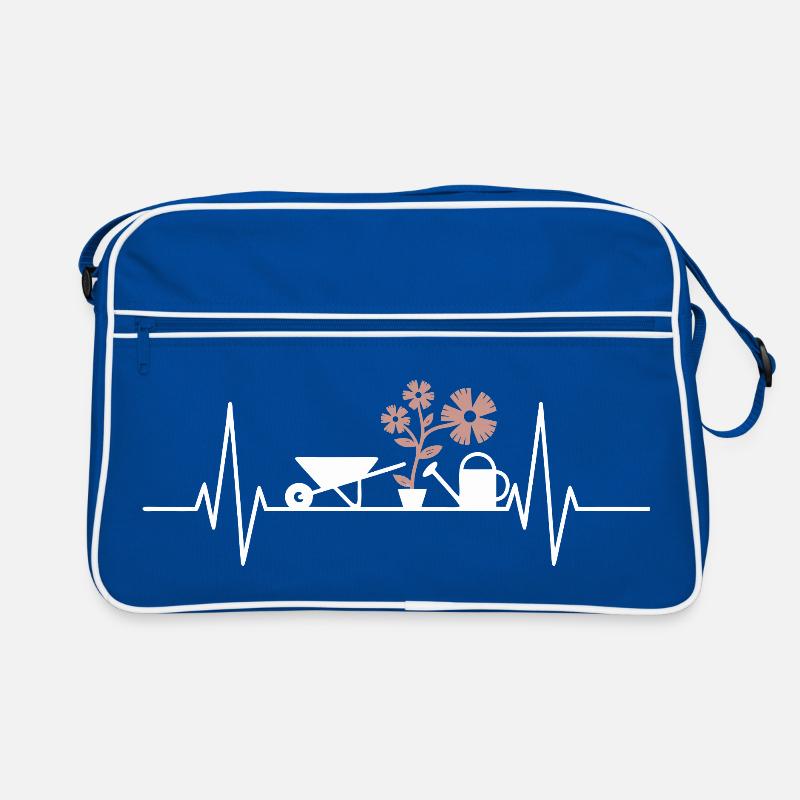 heartbeat Garten Gärtner Gärtner Retro Tasche