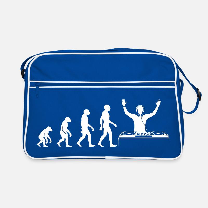 Evolution zum DJ mit Turntable Retro Tasche