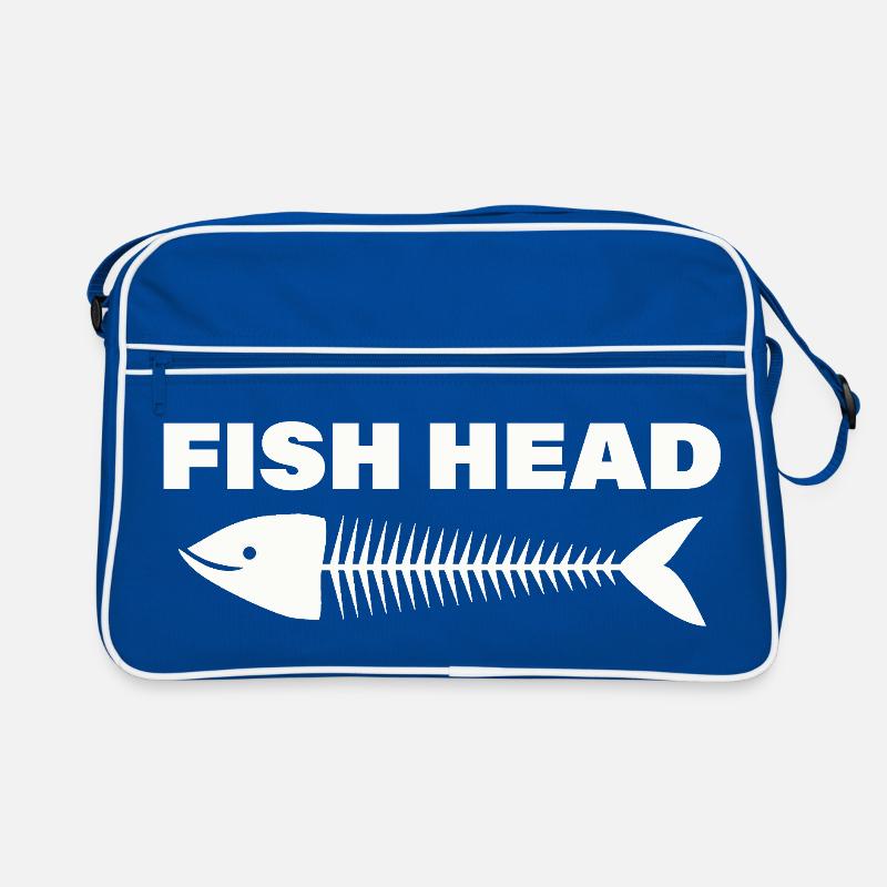 tête de poisson Sac Retro