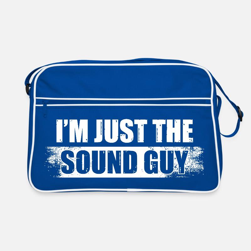 Je suis juste le technicien du son, ingénieur du son Sac Retro
