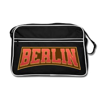 Berlin - Sac Retro - noir/blanc - Devant