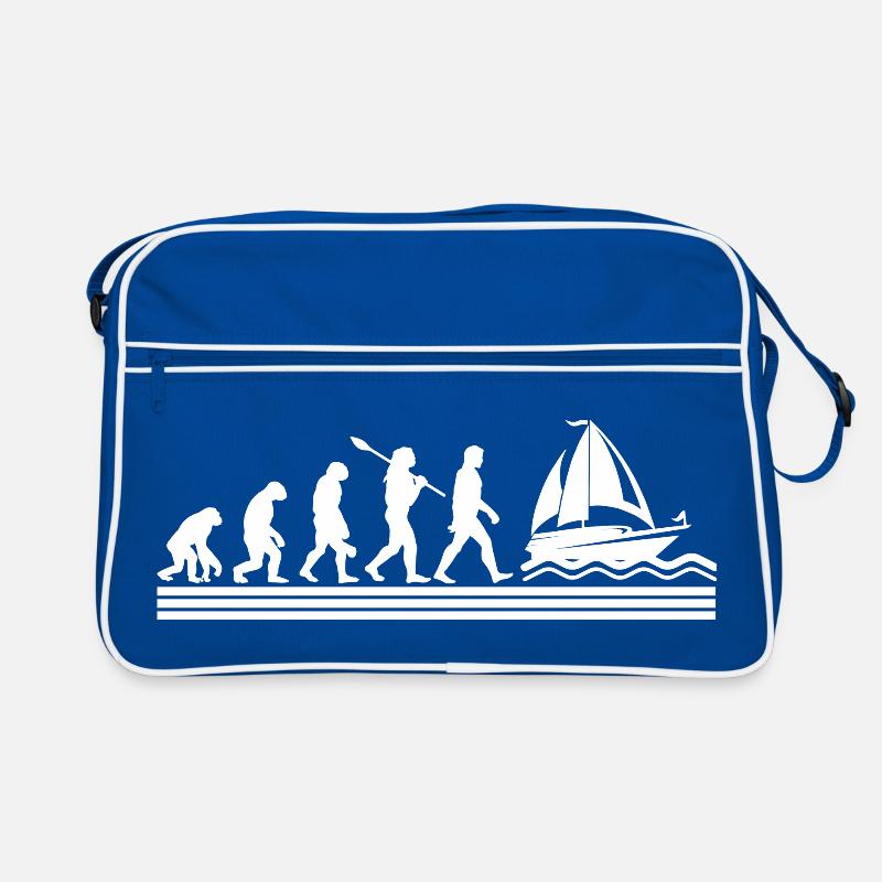 Segeln Segler Segelboot Evolution Retro Tasche