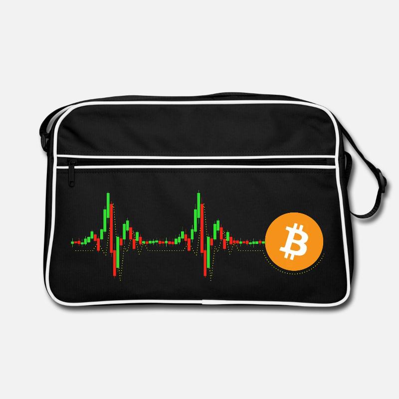 Bitcoin Chart Pattern Retro Bag