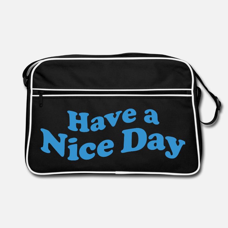 nice day Retro Tasche