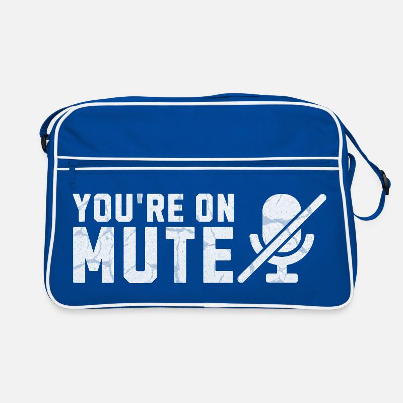 Vous êtes en sourdine du micro Sac Retro