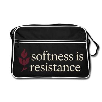 Eleganter Femininer Lebensstil, Sanfte - Retro Tasche - Schwarz/Weiß - Vorne