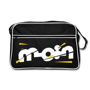 Bonjour - Sac Retro - noir/blanc - Devant