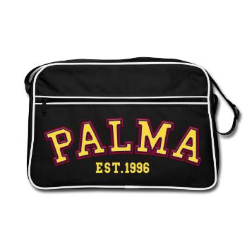Palma Est. 1996 - Retro Bag - black/white - Front