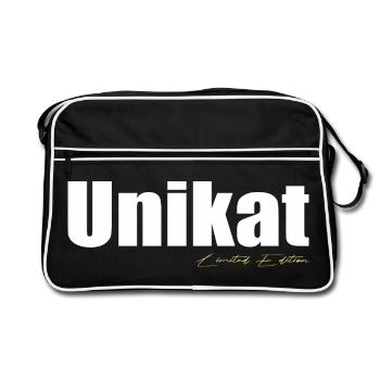 Unique piece - Retro Bag - black/white - Front