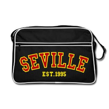 Séville Est.1995 - Sac Retro - noir/blanc - Devant