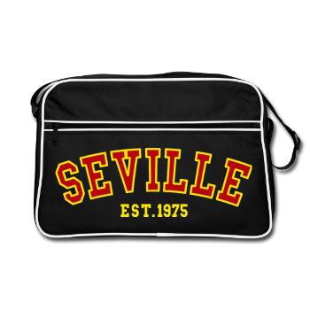 Séville Est.1975 - Sac Retro - noir/blanc - Devant