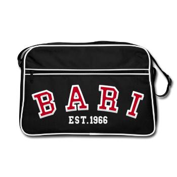 Bari Fondé en 1966 - Sac Retro - noir/blanc - Devant