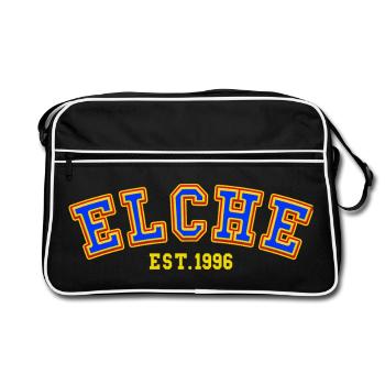 Elche Est. 1996 - Retro Bag - black/white - Front