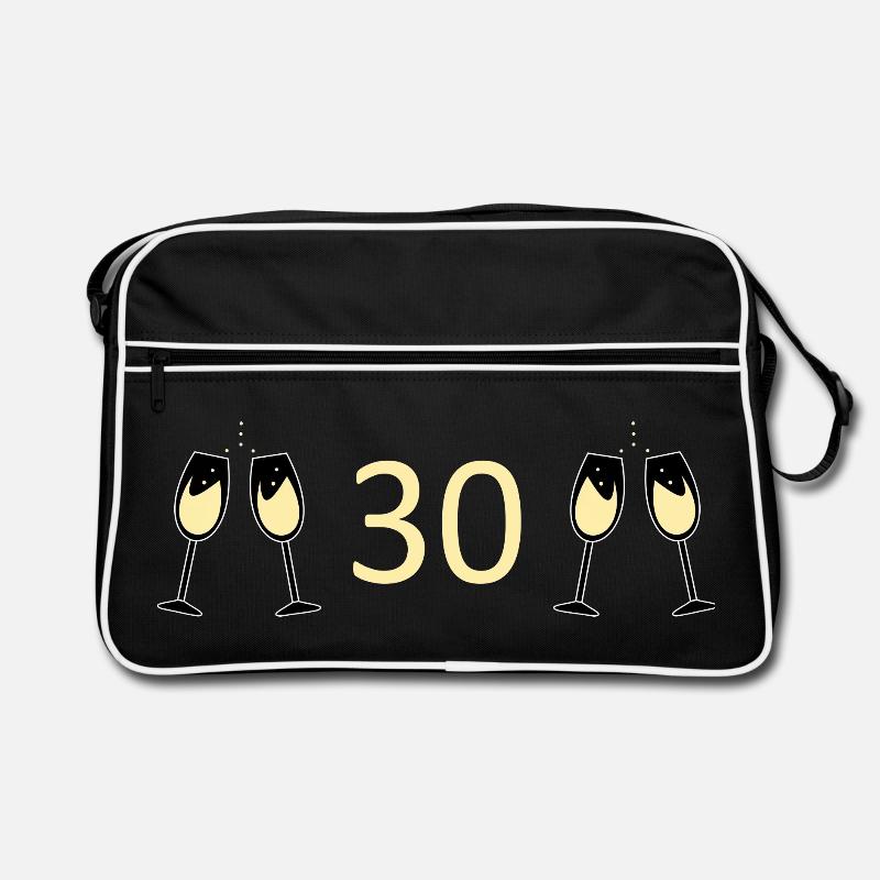 30th Birthday 30th Anniversary Retro Bag