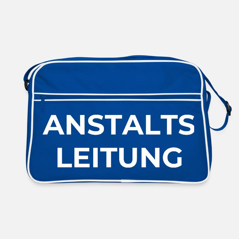 Anstalts Leitung Retro Tasche