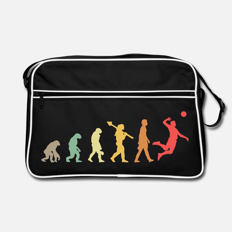 Joueurs de volley-ball Evolution Sac Retro